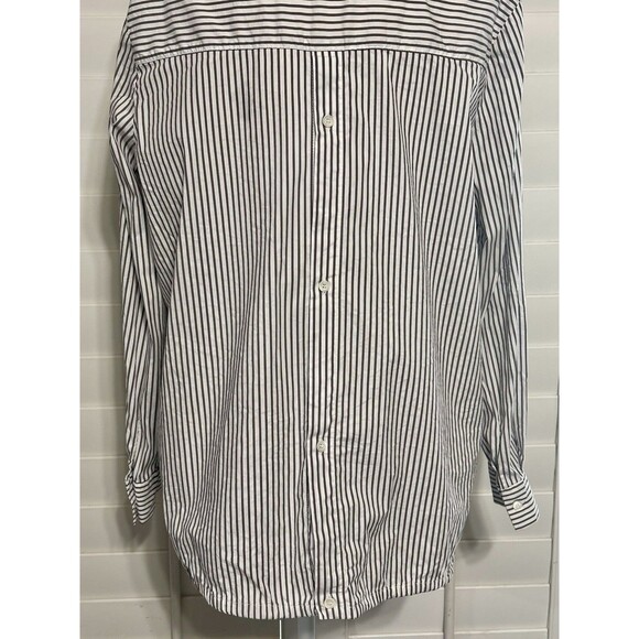 SEMICOUTURE Women Size 44 US L Button Up Front Shirt Made In Italy Lagenlook - Picture 6 of 11